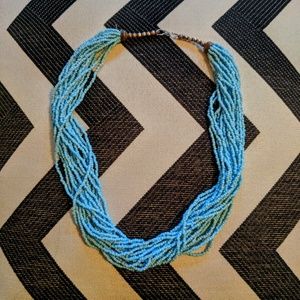Beaded Necklace. Bought in Morroco- handmade.